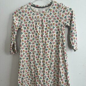 Mini Boden Floral Nightgown, Size 5-6
